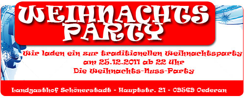 Weihnachtsparty 2011